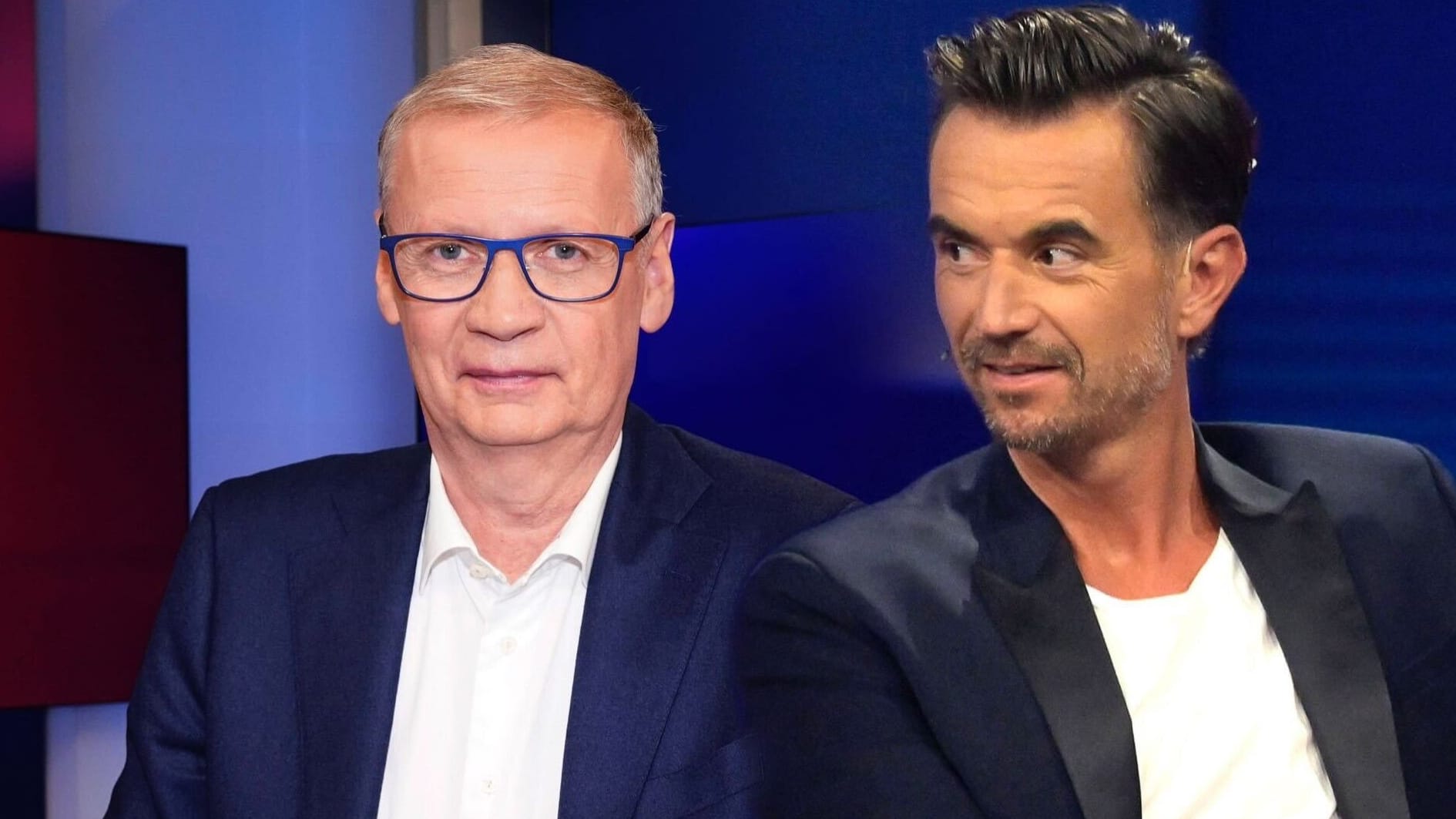 Günther Jauch und Florian Silbereisen: Sie waren in der Show von Kai Pflaume zu Gast.