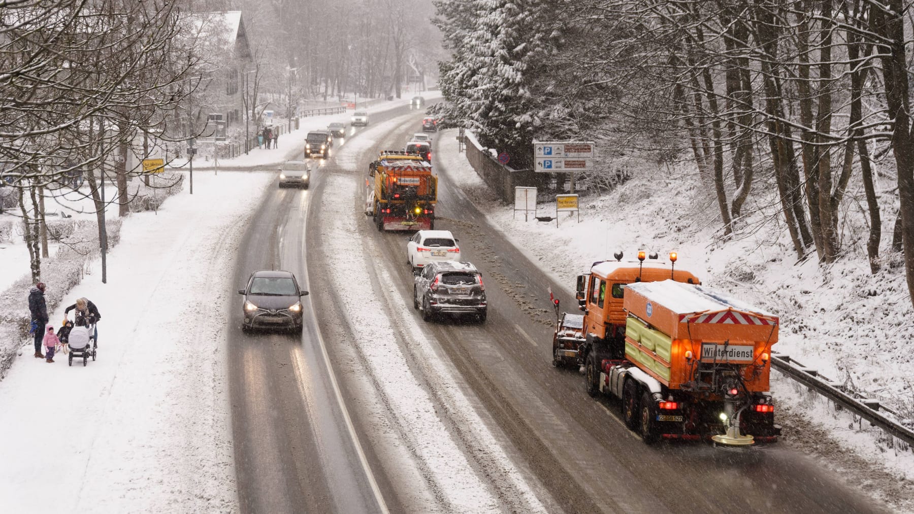 German Weather Service (DWD) Warns of Cold Nights and Snowfall in Northern Regions