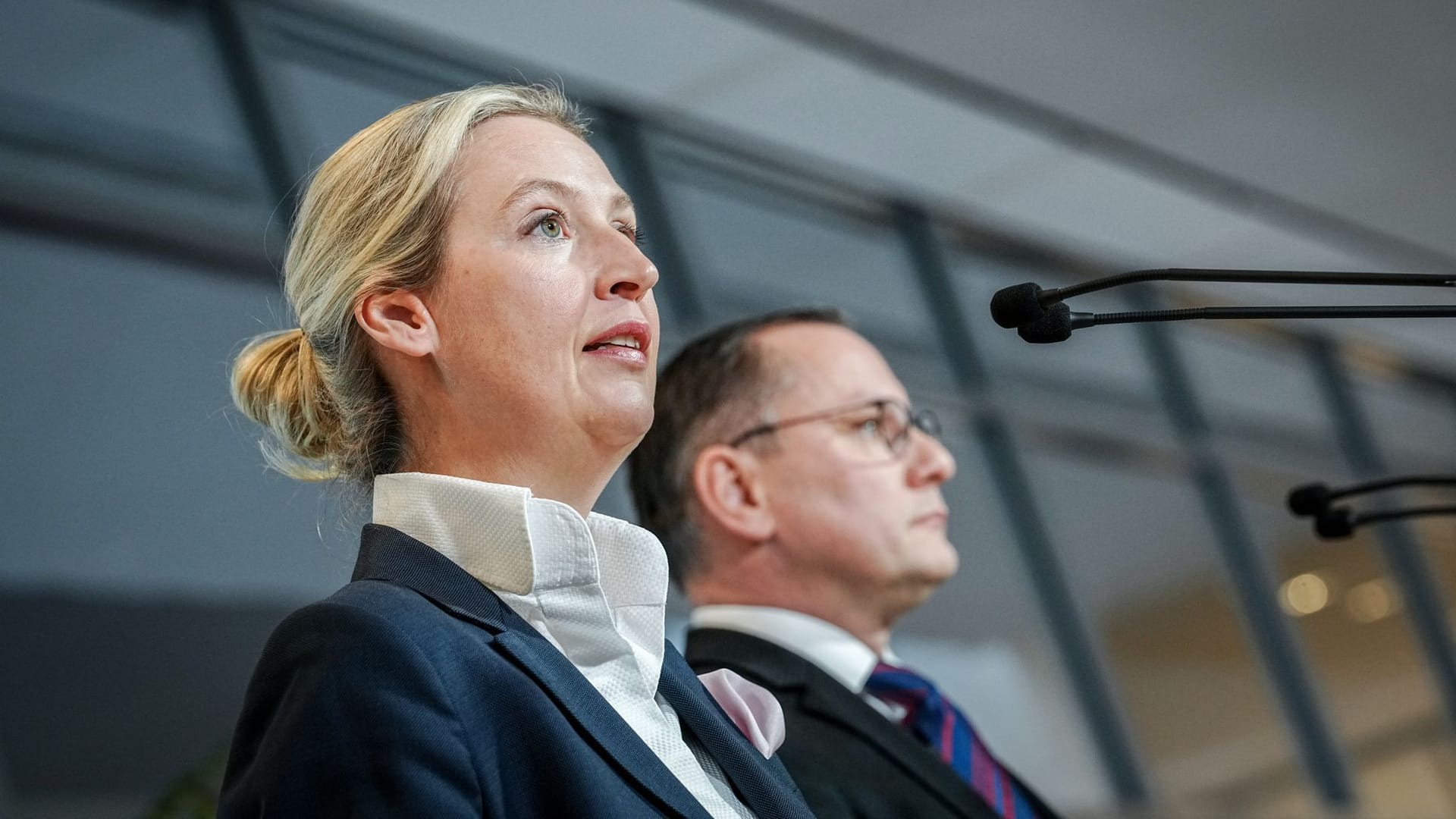 Alice Weidel und Tino Chrupalla (Archivbild):