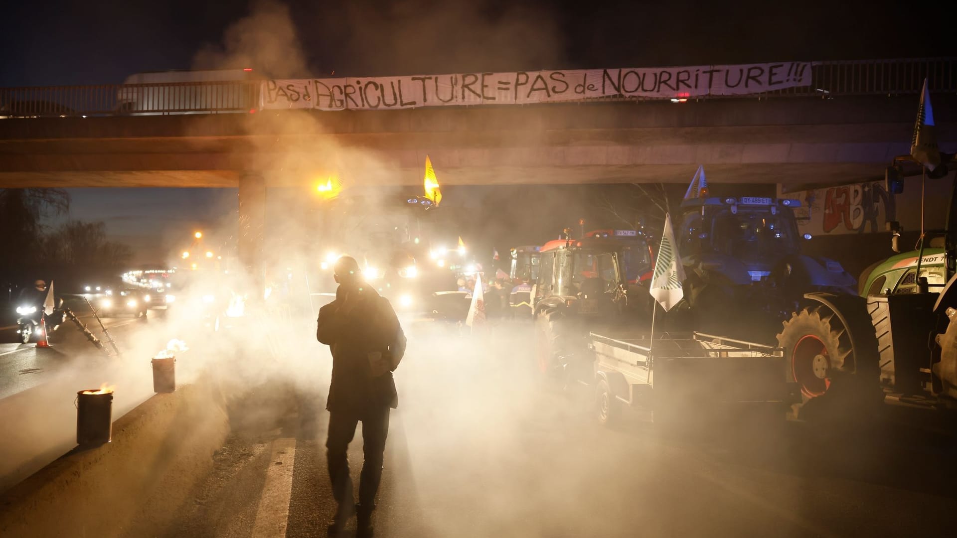 Bauernprotest - Frankreich Bauernprotest - Frankreich