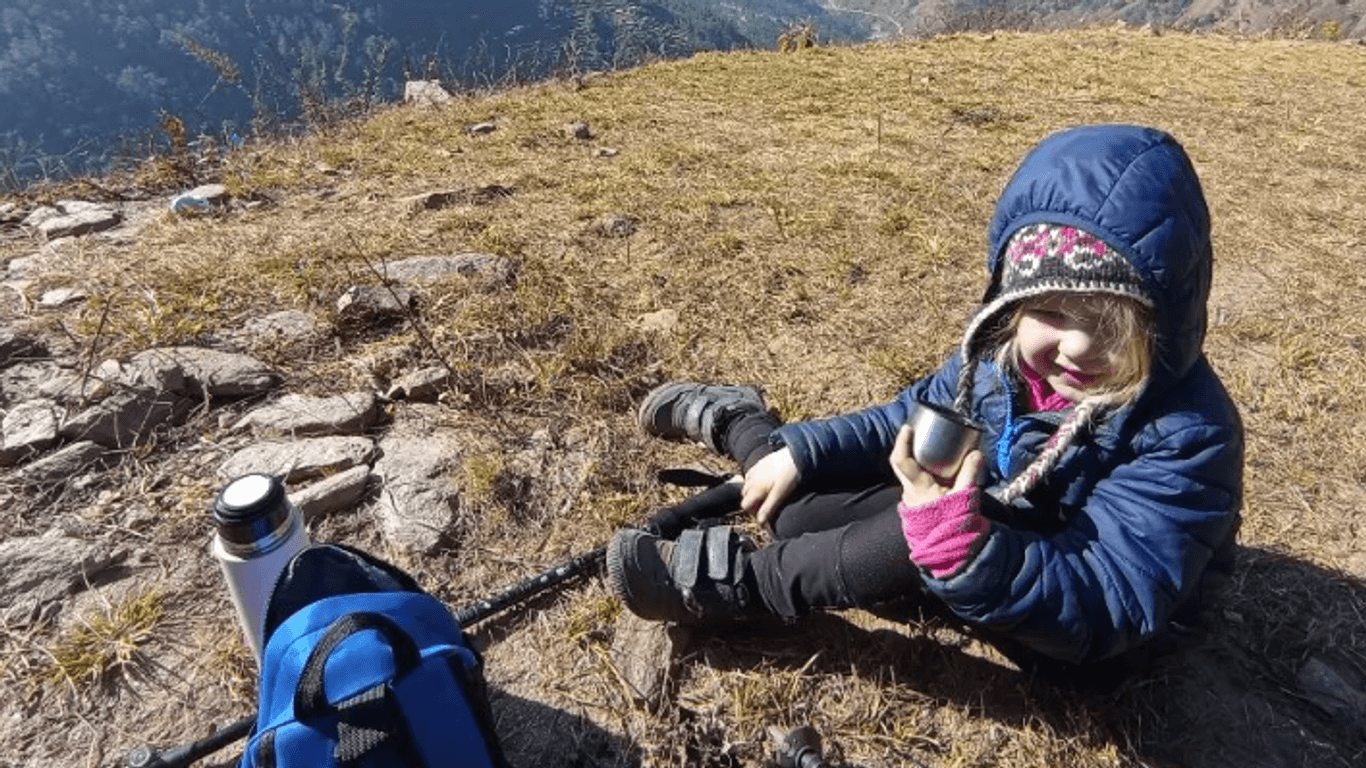 Zaru im Himalaya: Die Vierjährige hat einen neuen Weltrekord aufgestellt.