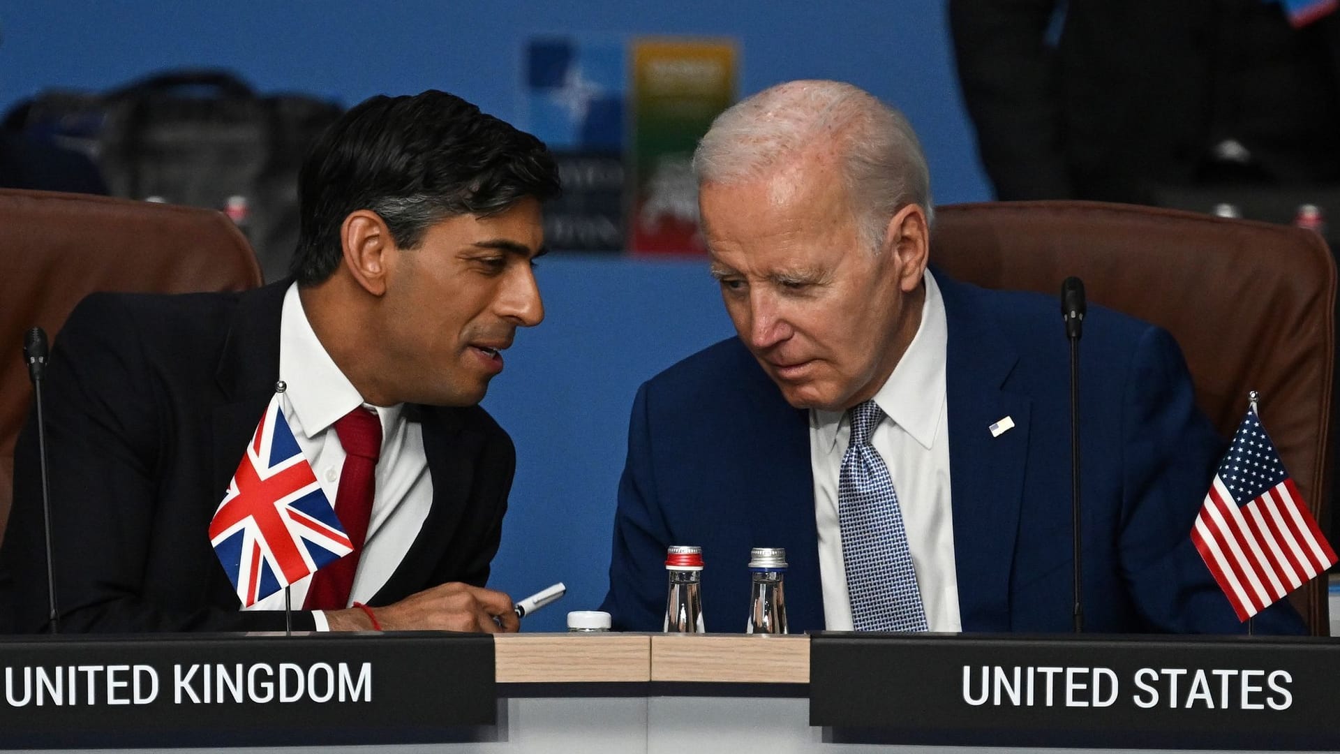 Rishi Sunak und Joe Biden