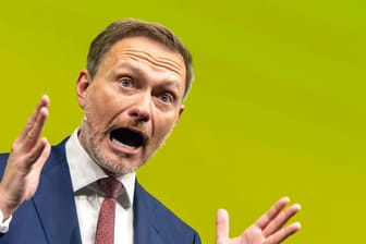FDP-Chef Christian Lindner: Umfragen zufolge würde die FDP bei Wahlen den erneuten Einzug in den Bundestag verpassen.