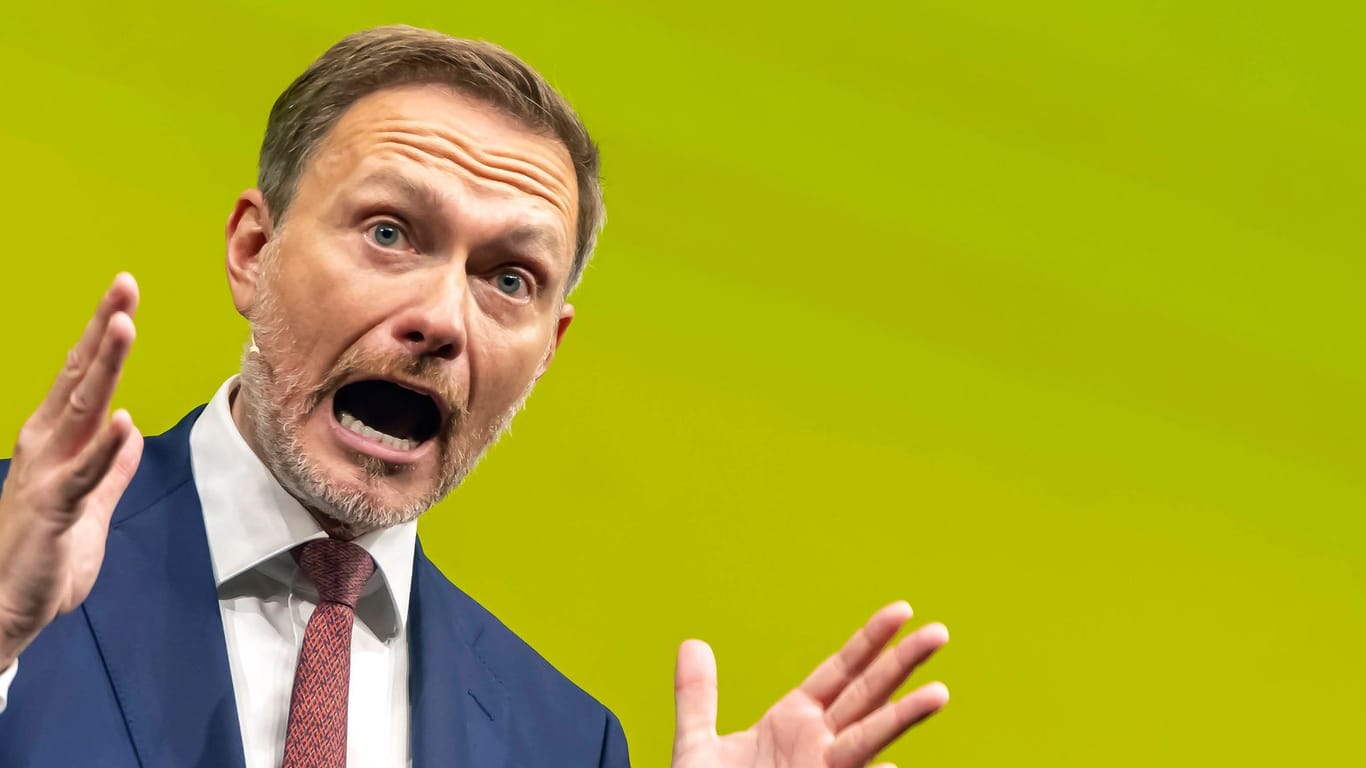 FDP-Chef Christian Lindner: Umfragen zufolge würde die FDP bei Wahlen den erneuten Einzug in den Bundestag verpassen.