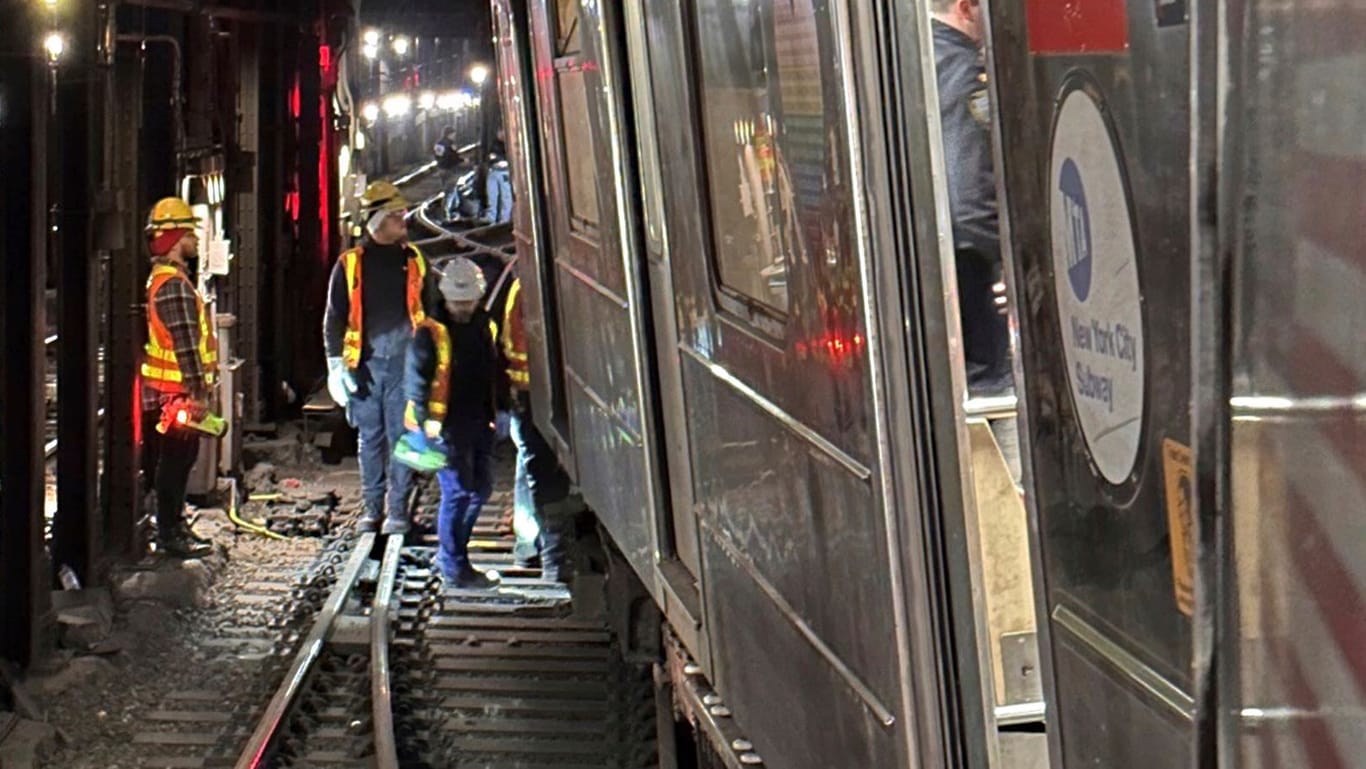 Verletzte nach U-Bahn-Zusammenstoß in New York