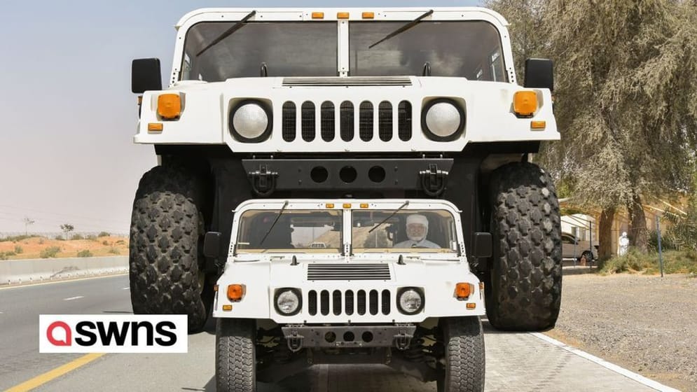 H1 Scheich baut größten Hummer der Welt