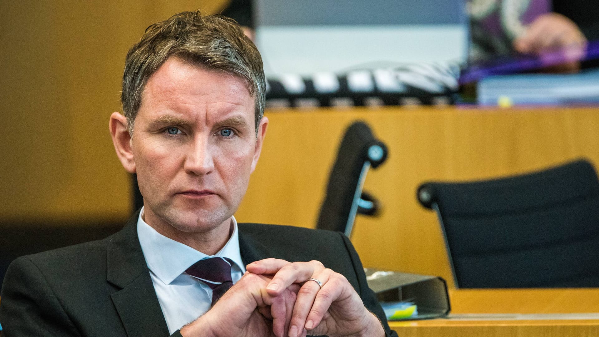 Björn Höcke (Archivbild): Eine Petition will den Entzug seiner Grundrechte erreichen.