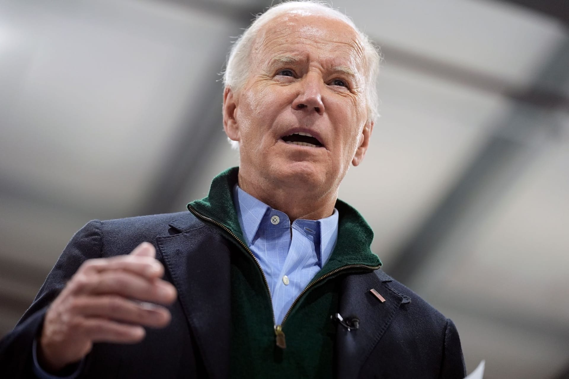 US-Präsident Joe Biden (Archivbild): Bei Umfragen liegt er nur knapp hinter Donald Trump.
