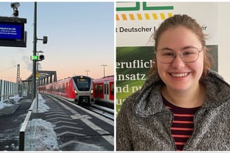 Shelby Philipps fährt seit 2018 als Lokführerin mit der S-Bahn durch Hamburg.