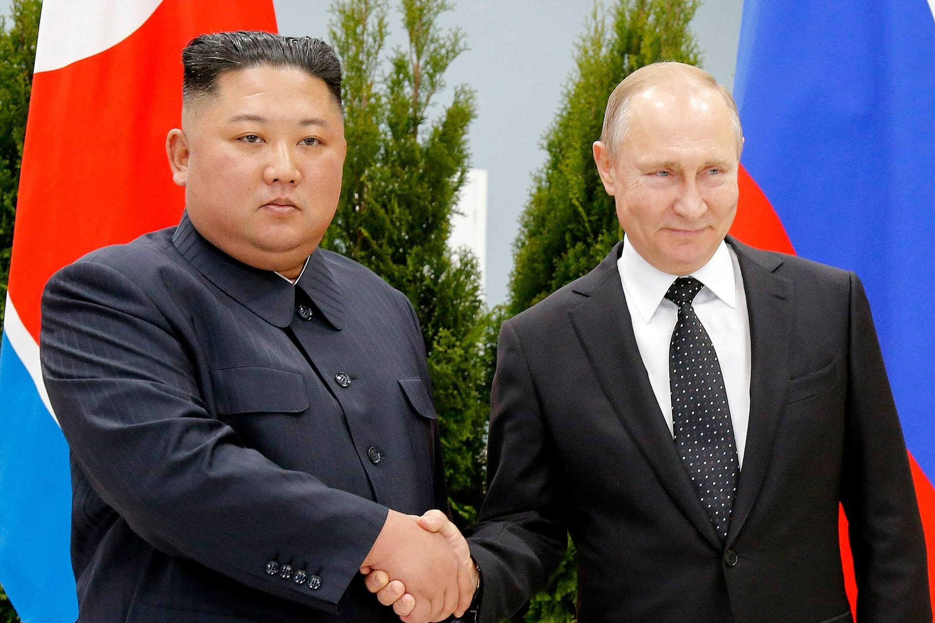 Kim Jong Un und Wladimir Putin