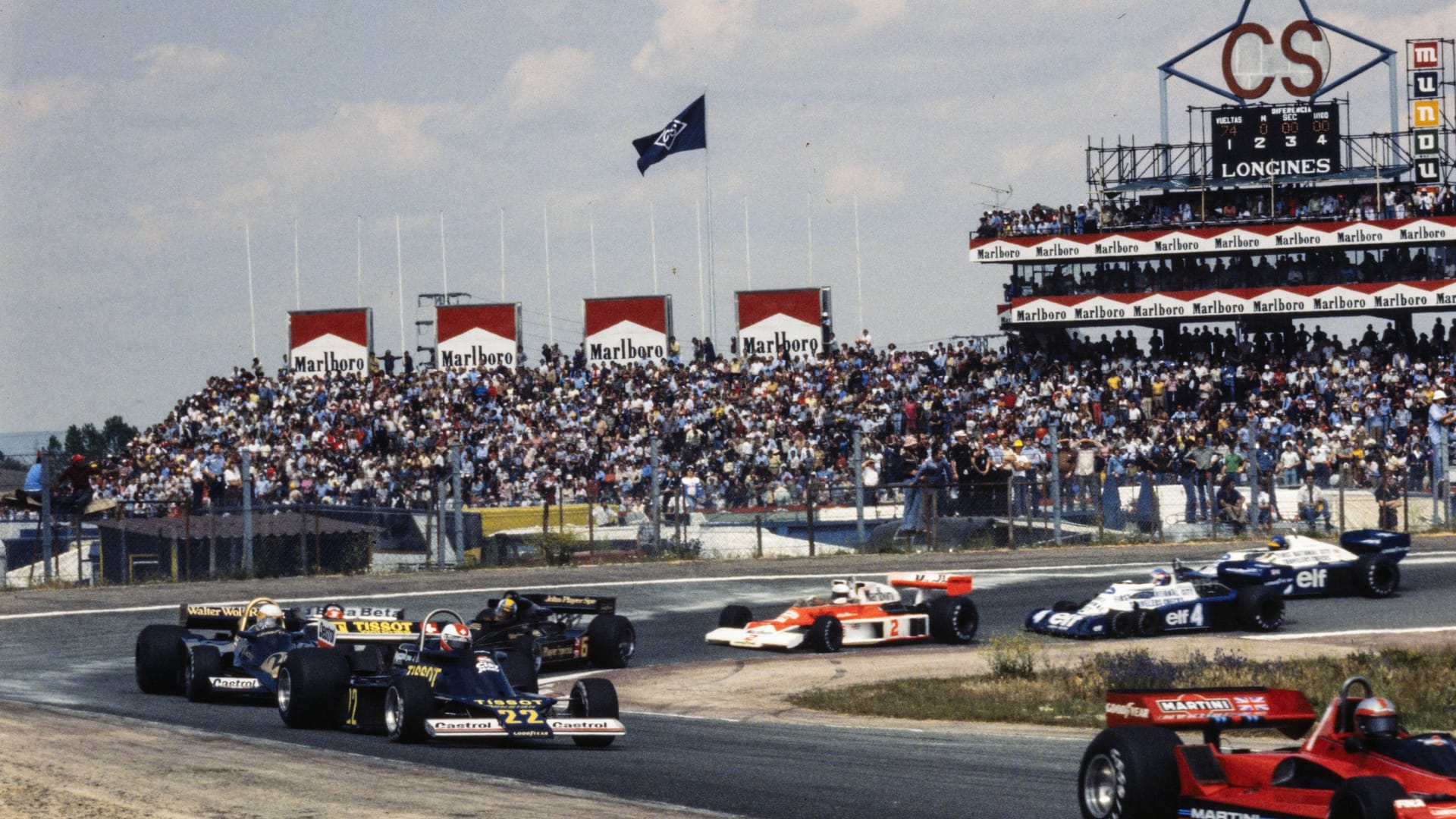 Der Circuito del Jarama in Madrid in den 1970er Jahren: Hier soll bald wieder gefahren werden.