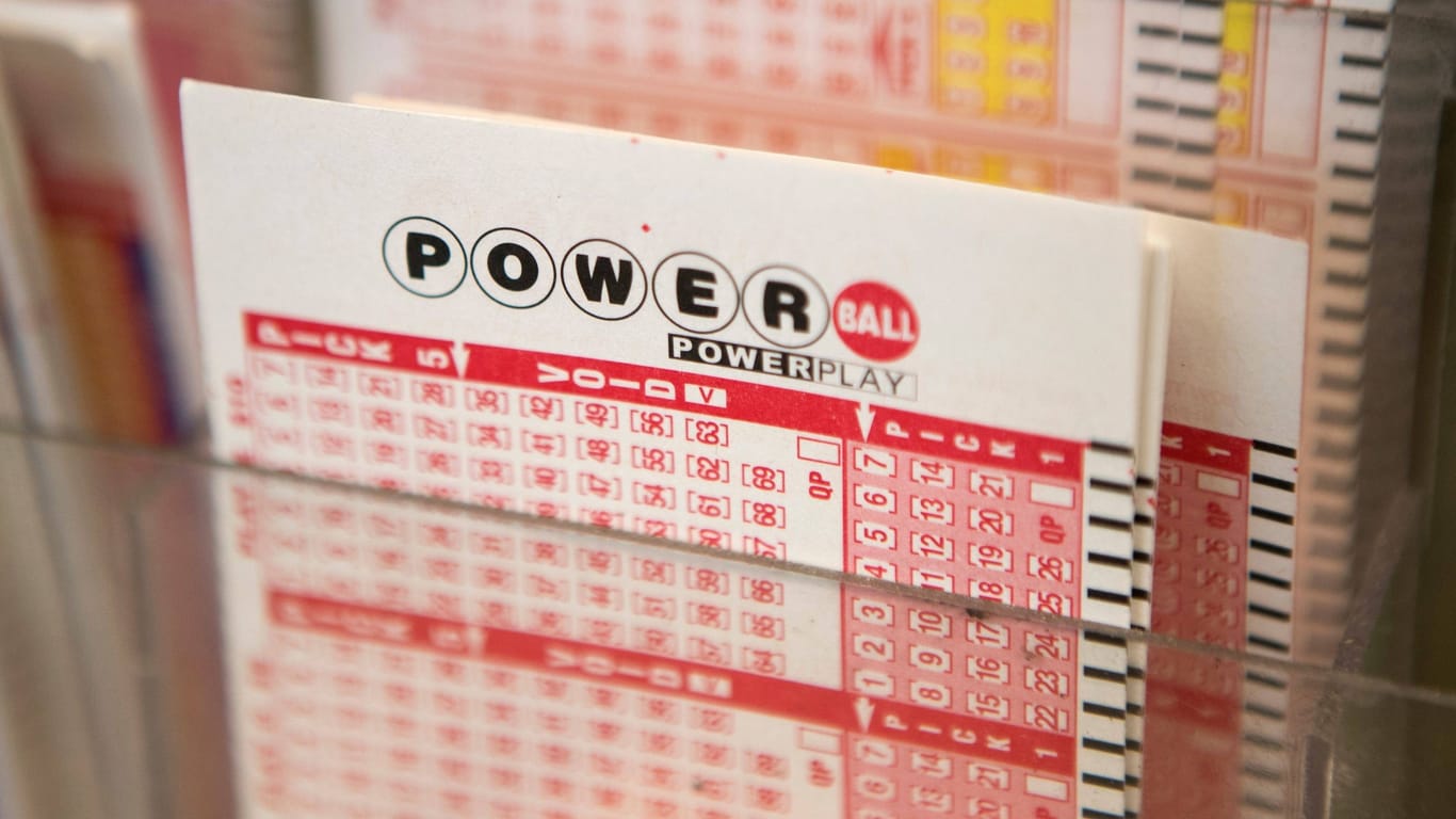 Powerball-Lose (Symbolfoto): So sehen die Tippscheine der US-Lotterie aus.