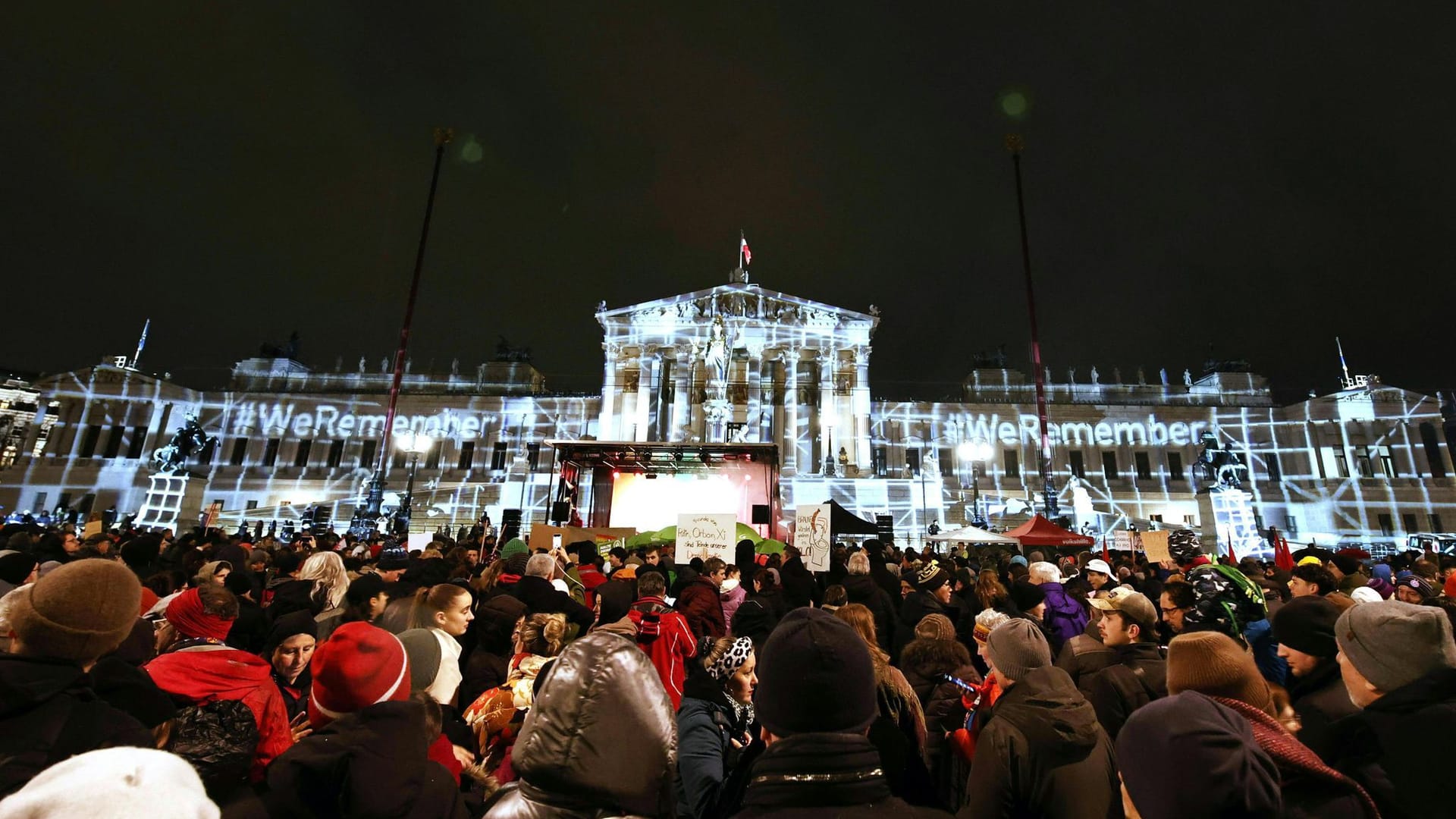 Demonstration Wien