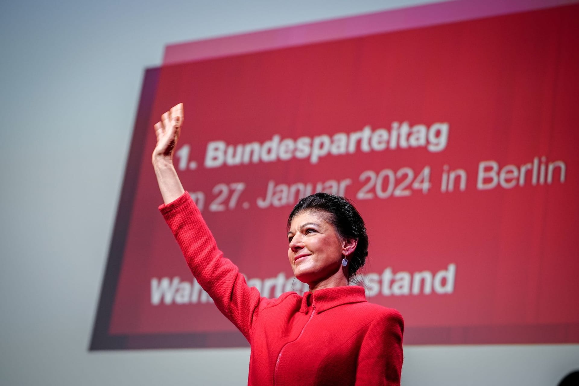 Gründungsparteitag der neuen Wagenknecht-Partei