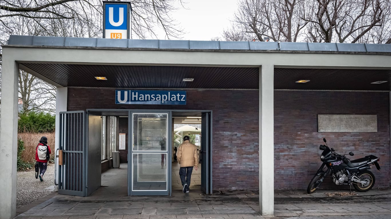 Der U-Bahnhof Hansaplatz (Archivbild): Dort kam es zu der Auseinandersetzung.