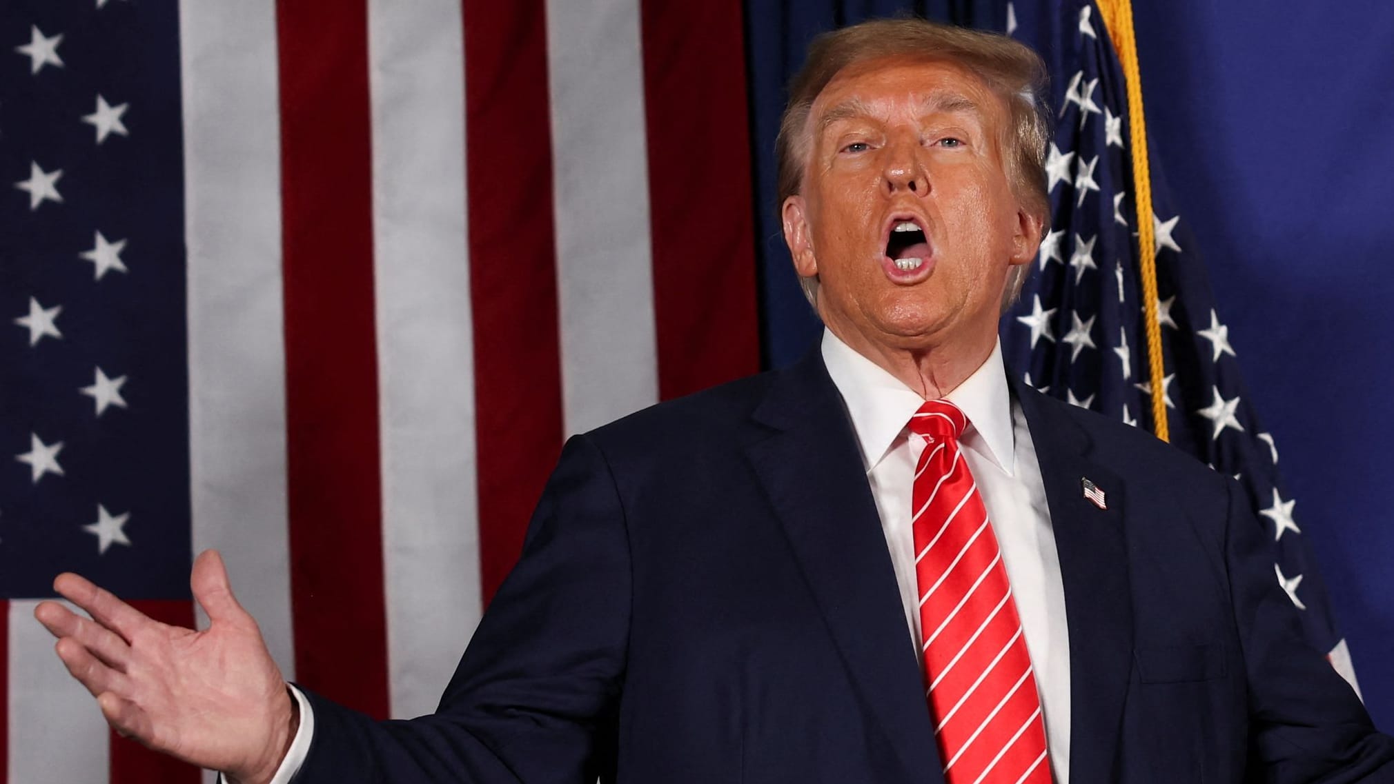 Donald Trump im US-Wahlkampf: Ein Sieg, der den Ex-Präsidenten wütend macht