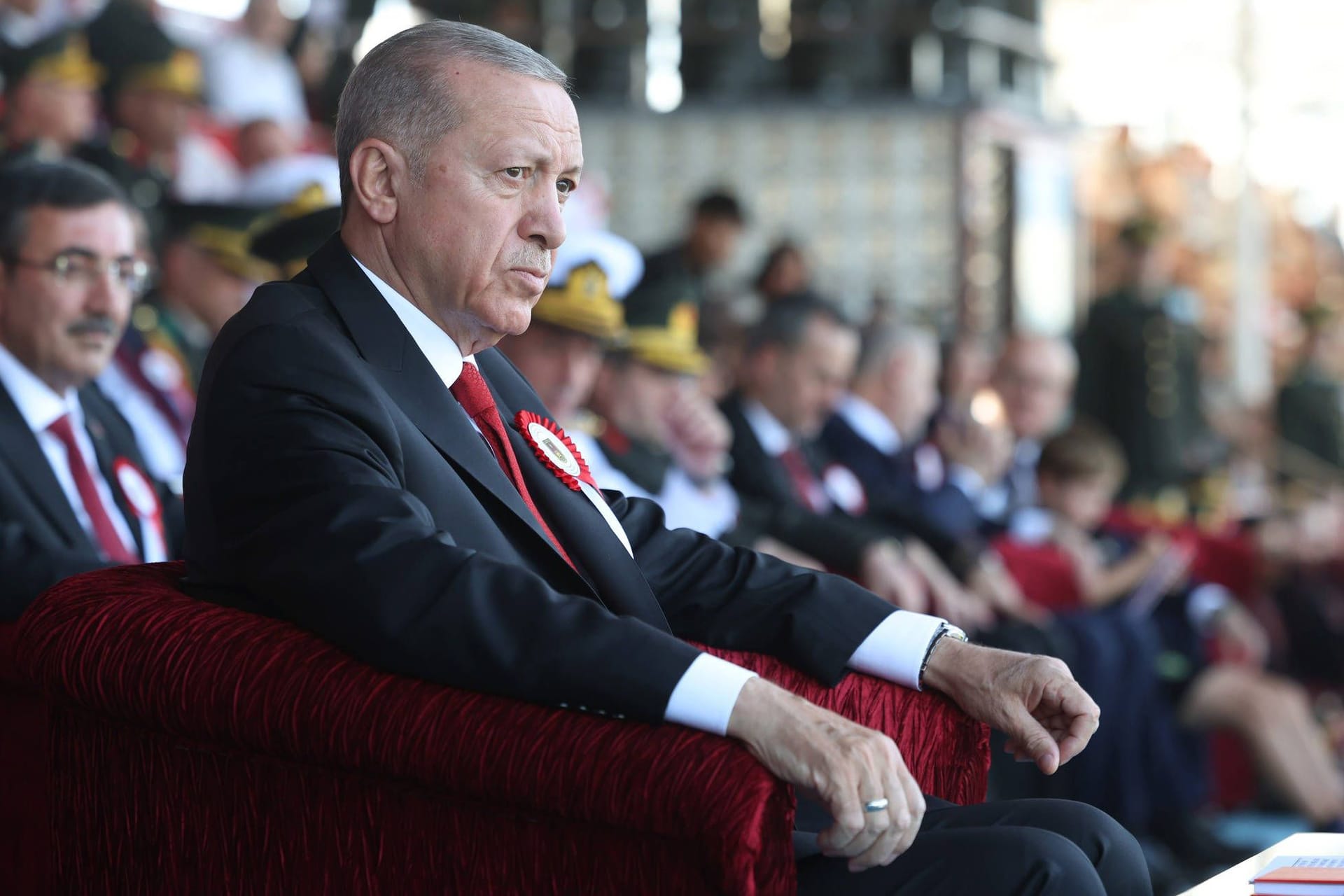 Recep Tayyip Erdoğan: Der türkische Präsident wird immer mehr für die Nato zur Belastungsprobe.