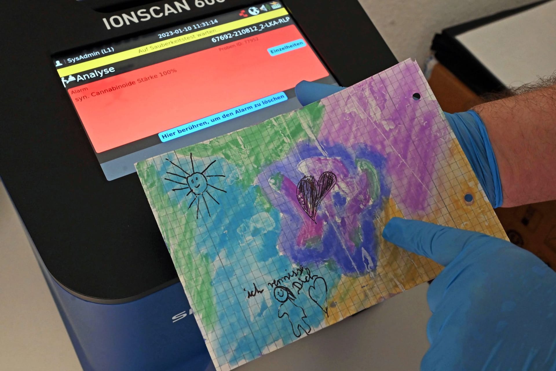 Drogenscanner im Gefängnis