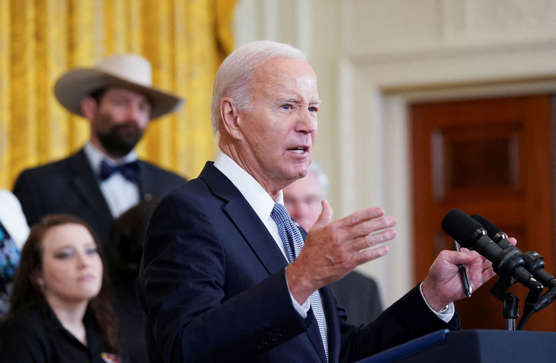 Der 81-jährige Joe Biden ist bei vielen Amerikanern unbeliebt.