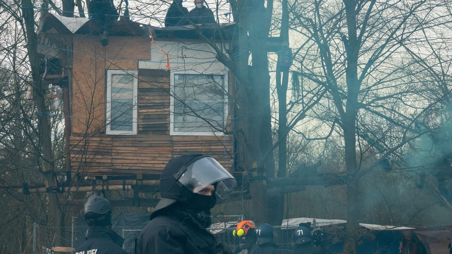 Proteste gegen Ausbau des Südschnellwegs in Hannover