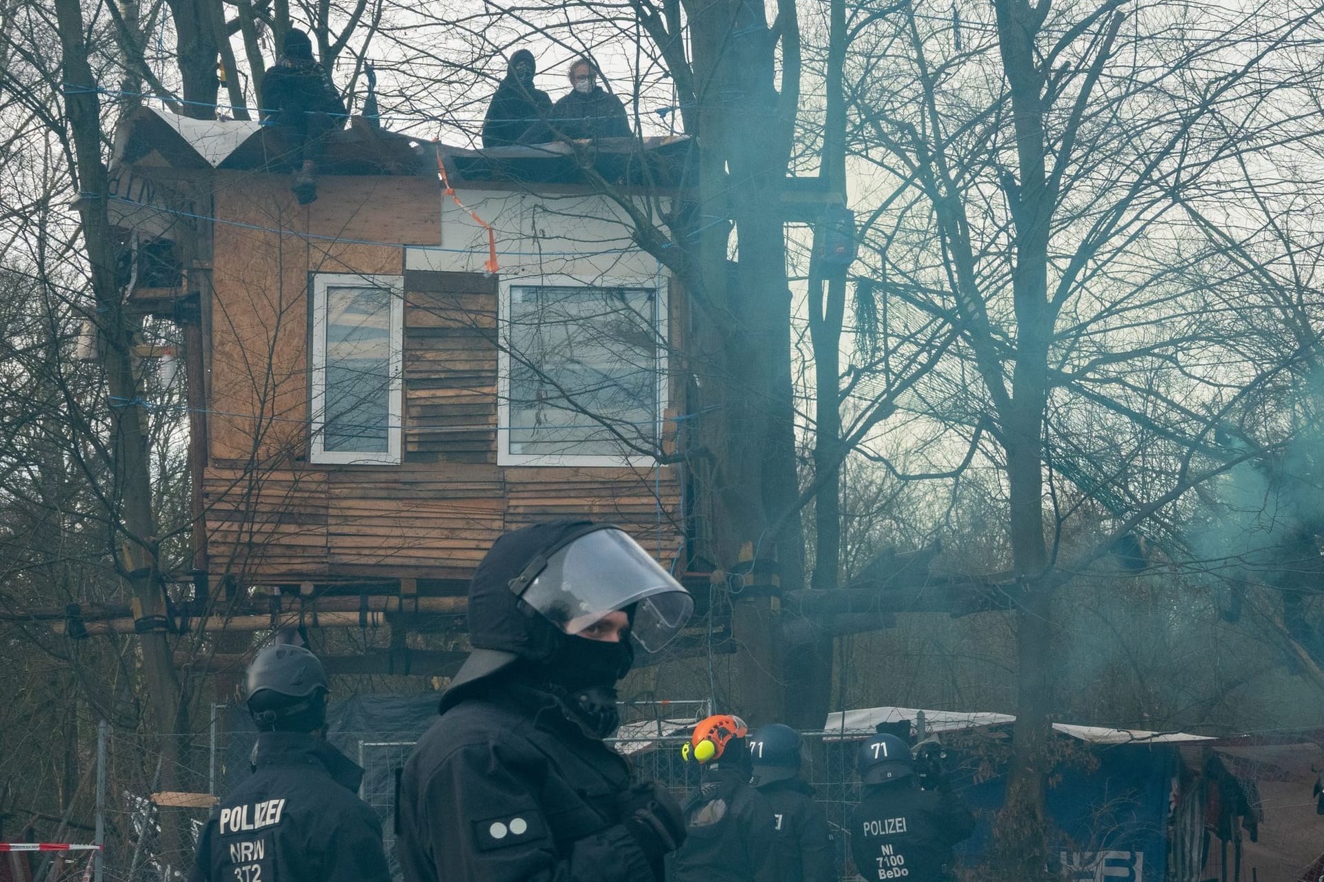 Proteste gegen Ausbau des Südschnellwegs in Hannover