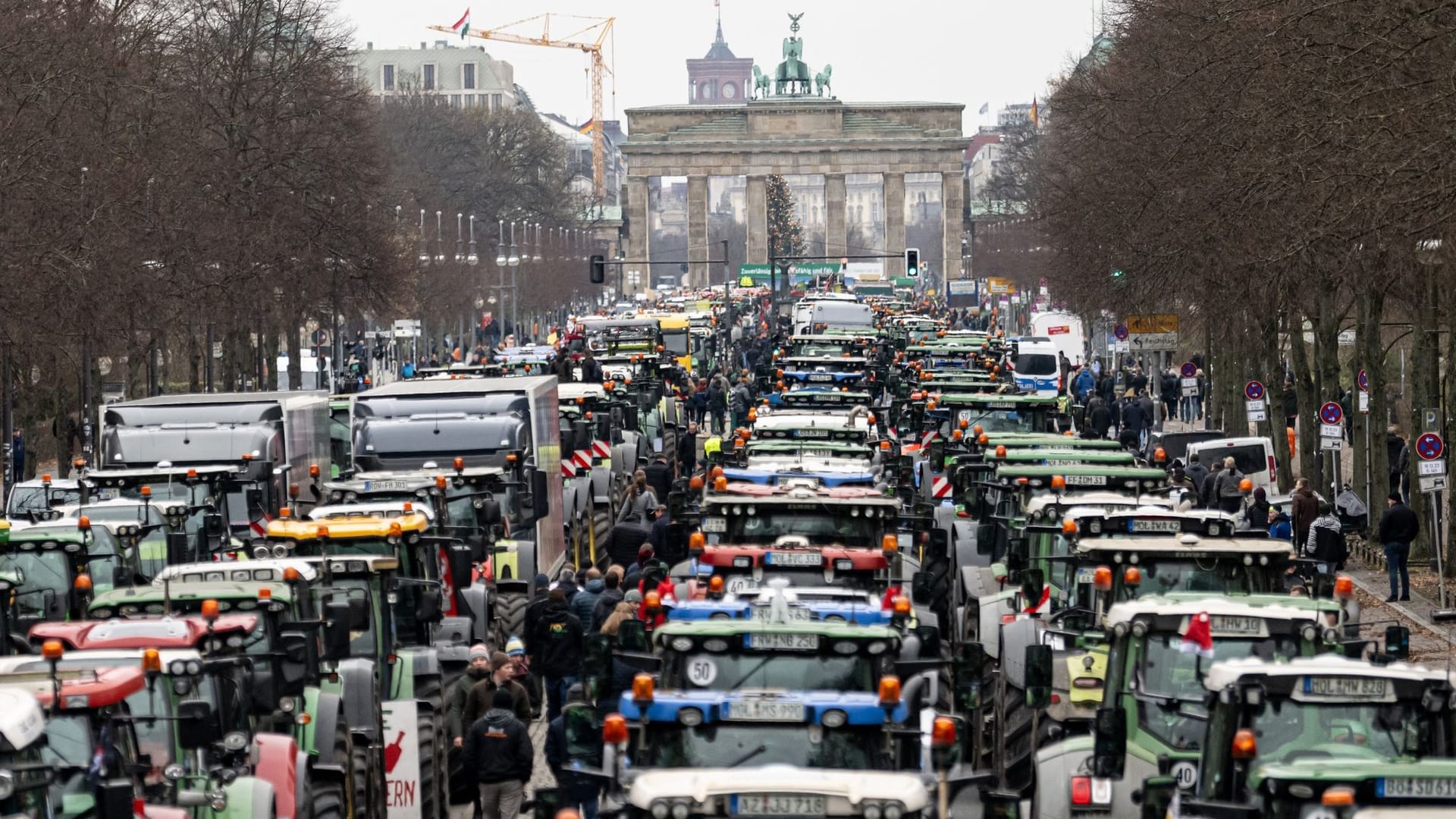 Protest der Landwirte