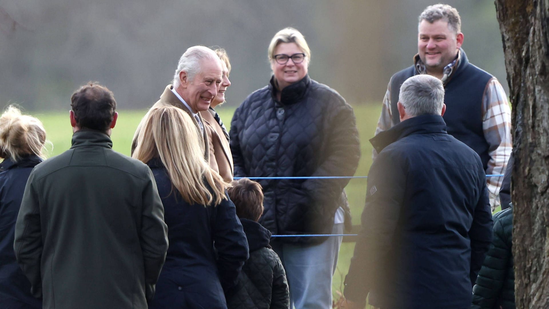 König Charles III.: Der Monarch besuchte am Sonntag den Gottesdienst in Sandringham.