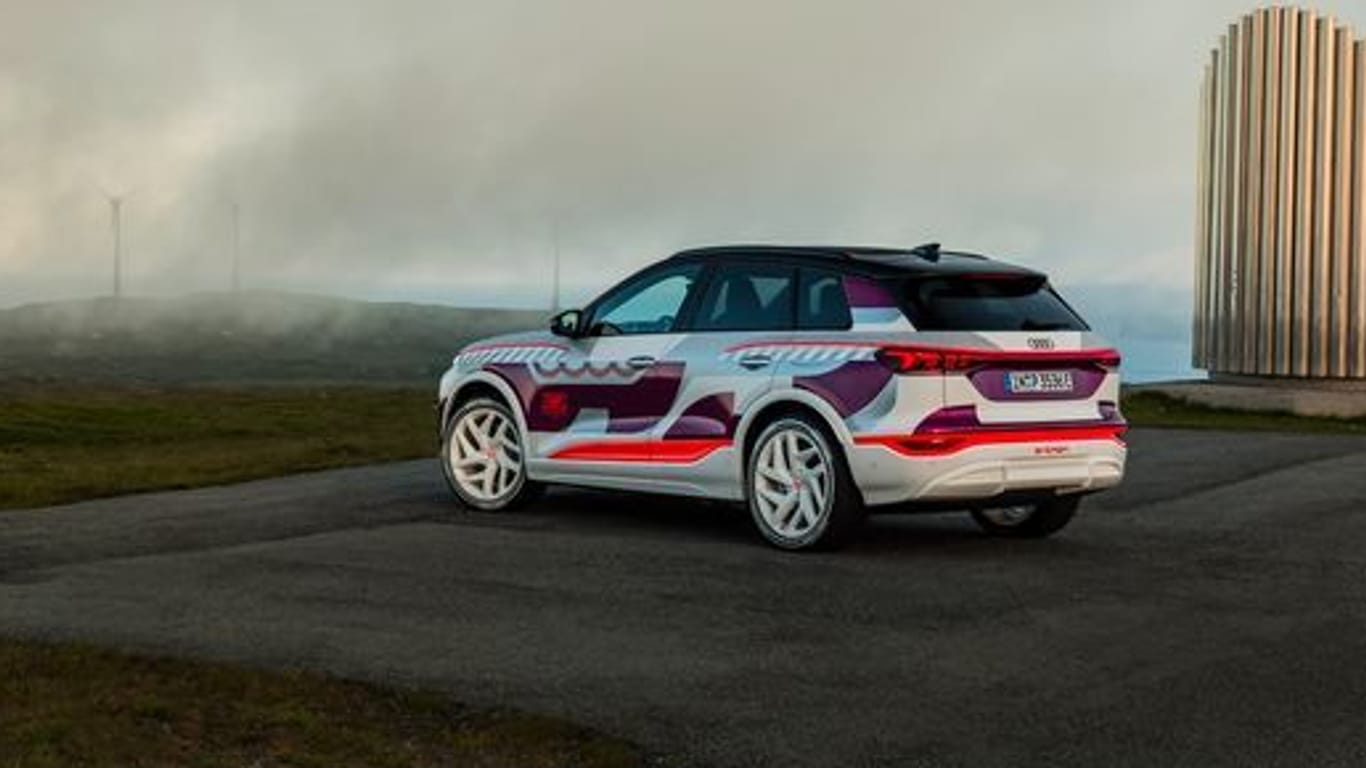 Die Langstrecke im Blick: Je nach Modell soll die Reichweite im elektrischen Audi Q6 E-Tron rund 600 Kilometer betragen.