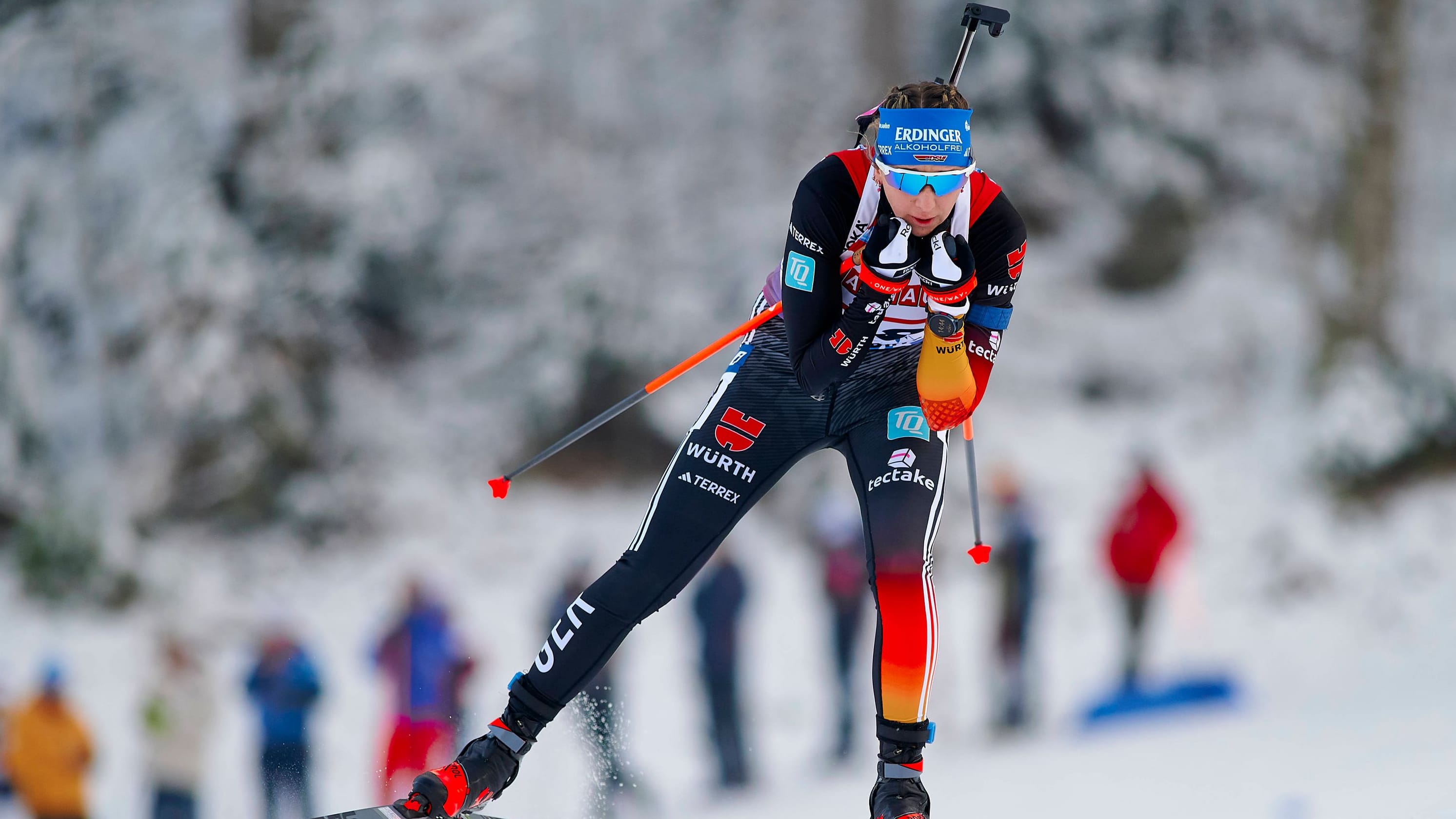 Biathlon: Sekunde entscheidet über Sprint-Sieg in Ruhpolding
