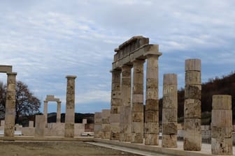 Attraktion in Griechenland: Der größtenteils restaurierte Palast von Philipp II. von Makedonien ist nun eröffnet.