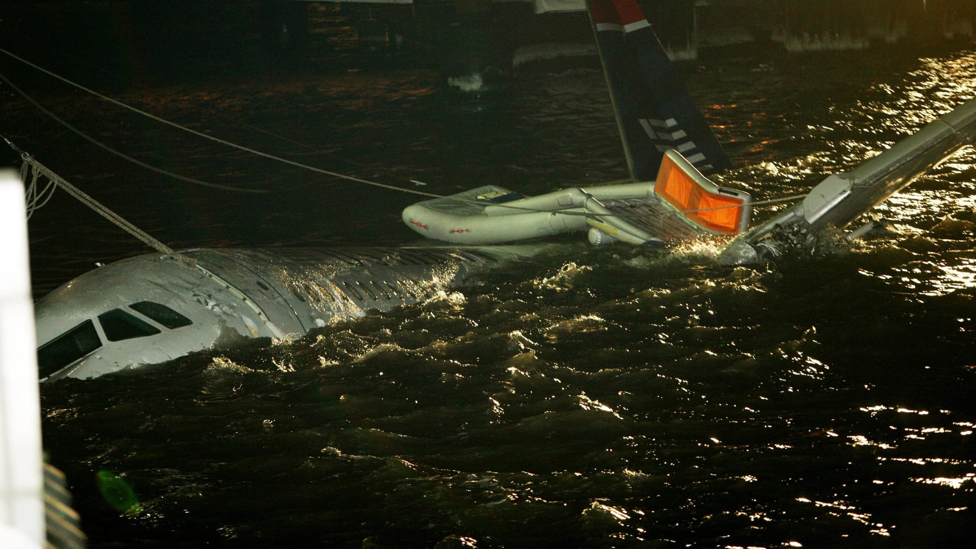 Notlandung eines Airbus A320 im Hudson River.