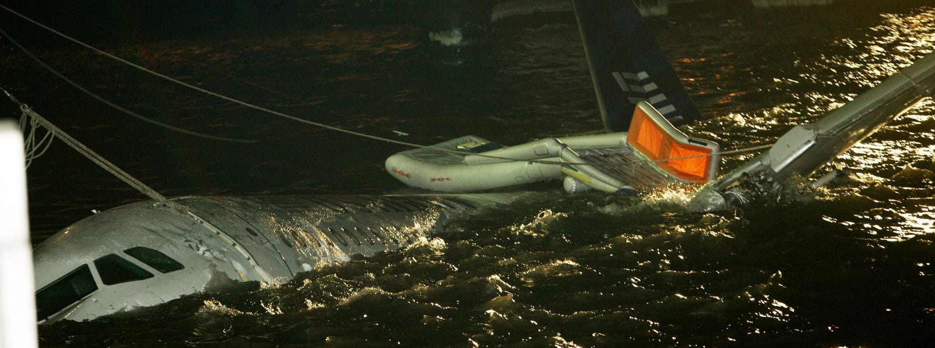 Notlandung eines Airbus A320 im Hudson River.