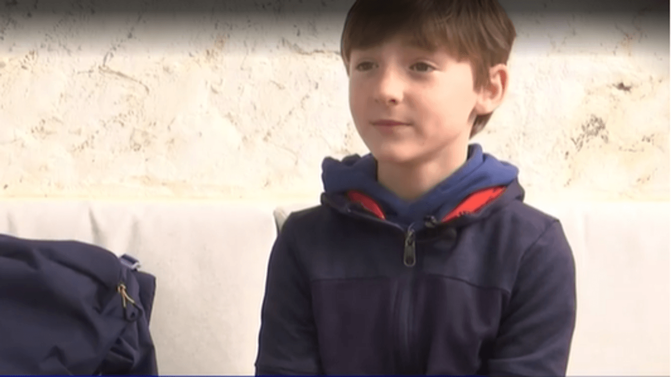 Der 9-jährige Leon: Er hatte sich in Frankreich verlaufen und wurde in Spanien wieder gefunden.