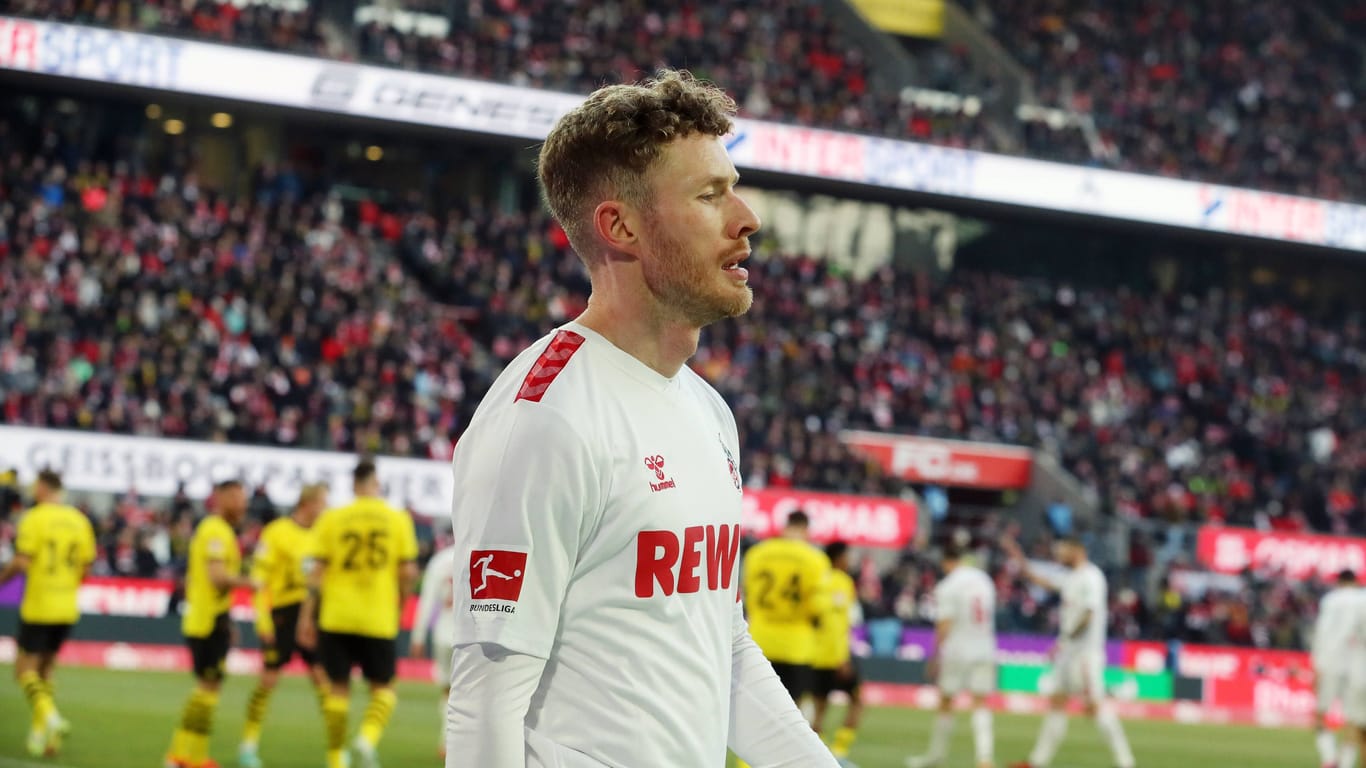 Rheinenergiestadion: Florian Kainz im Spiel gegen den BVB.