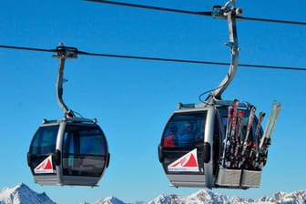 Gondel im Ötztal (Symbolbild): An einer solchen Seilbahn hat sich ein Unfall ereignet.