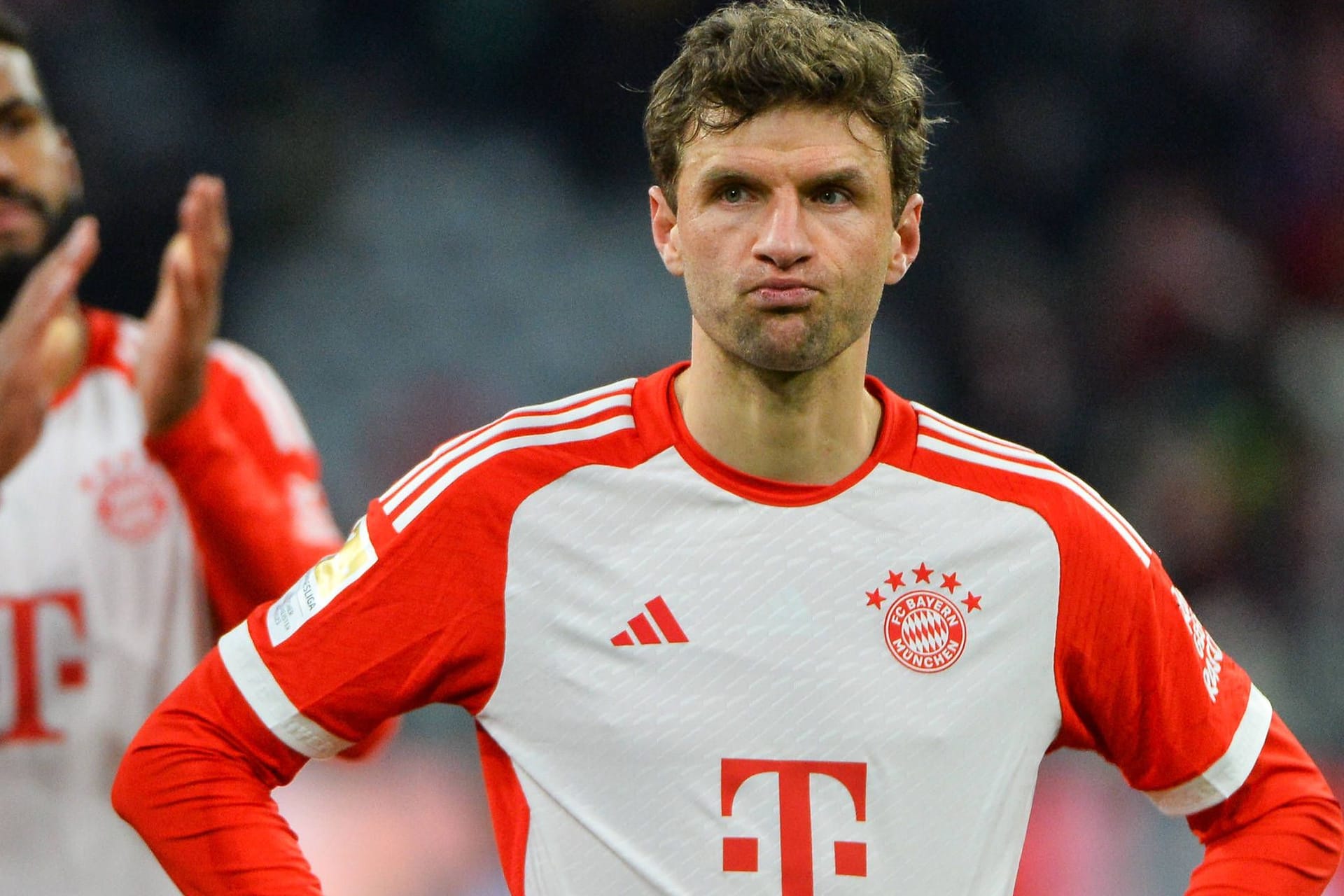 Enttäuscht: Thomas Müller nach der Bundesliga-Niederlage gegen Bremen.