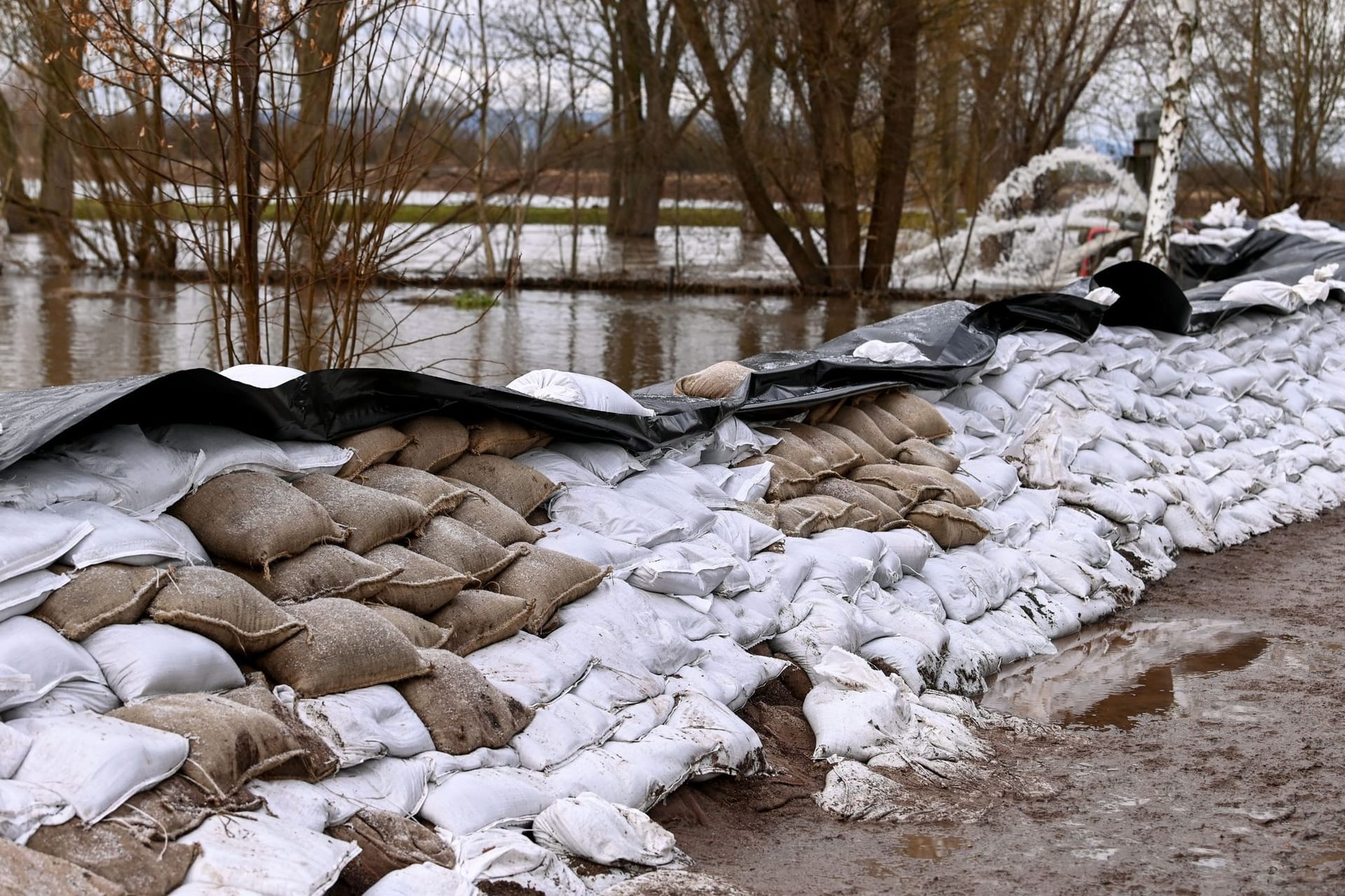 Hochwasser in Sachsen-Anhalt - Oberröblingen