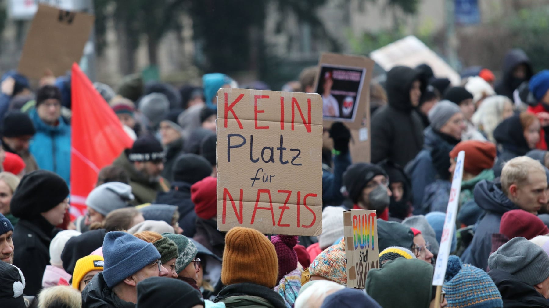 Massive Rally Against Right-Wing Extremism in Hamburg Defies City Ban