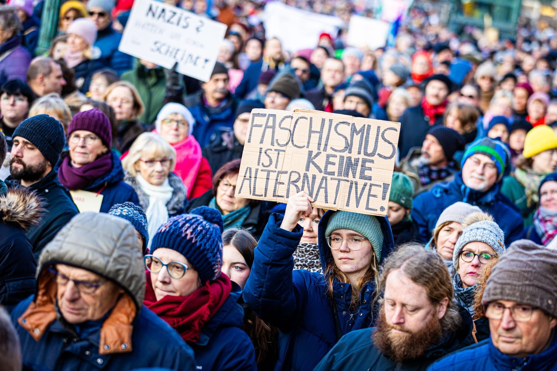 Demonstrationen gegen Rechtsextremismus - Hannover