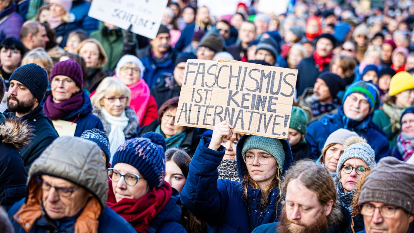 Demonstrationen gegen Rechtsextremismus - Hannover