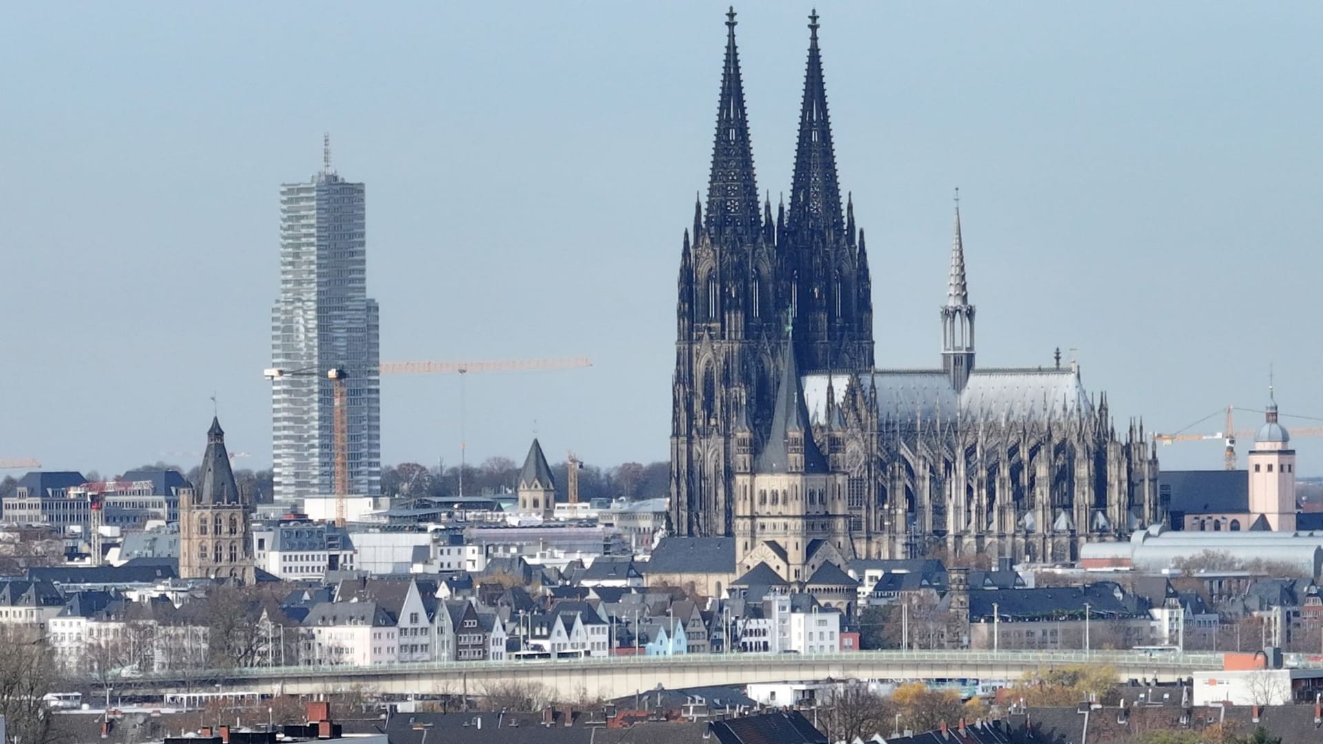 Kölner Dom und Deutzer Brücke Kölner Dom und Deutzer Brücke