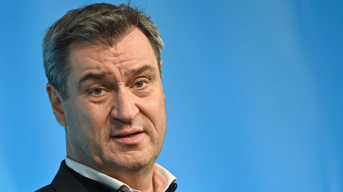 Markus Söder, Ministerpräsident von Bayern und Vorsitzender der CSU: Er fordert weniger Sozialleistungen für Asylbewerber.