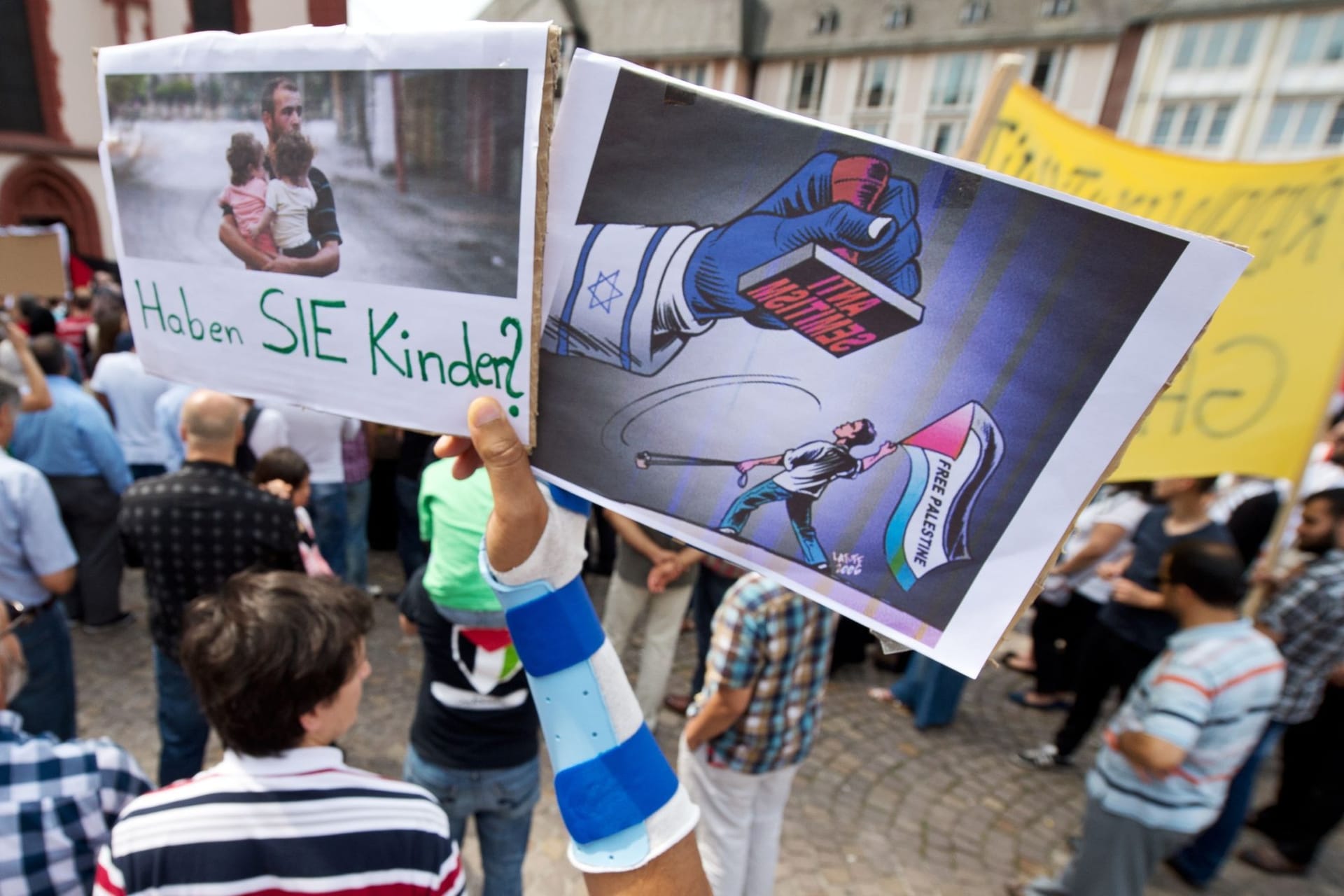 Pro-Palästina Demo in Frankfurt am Main