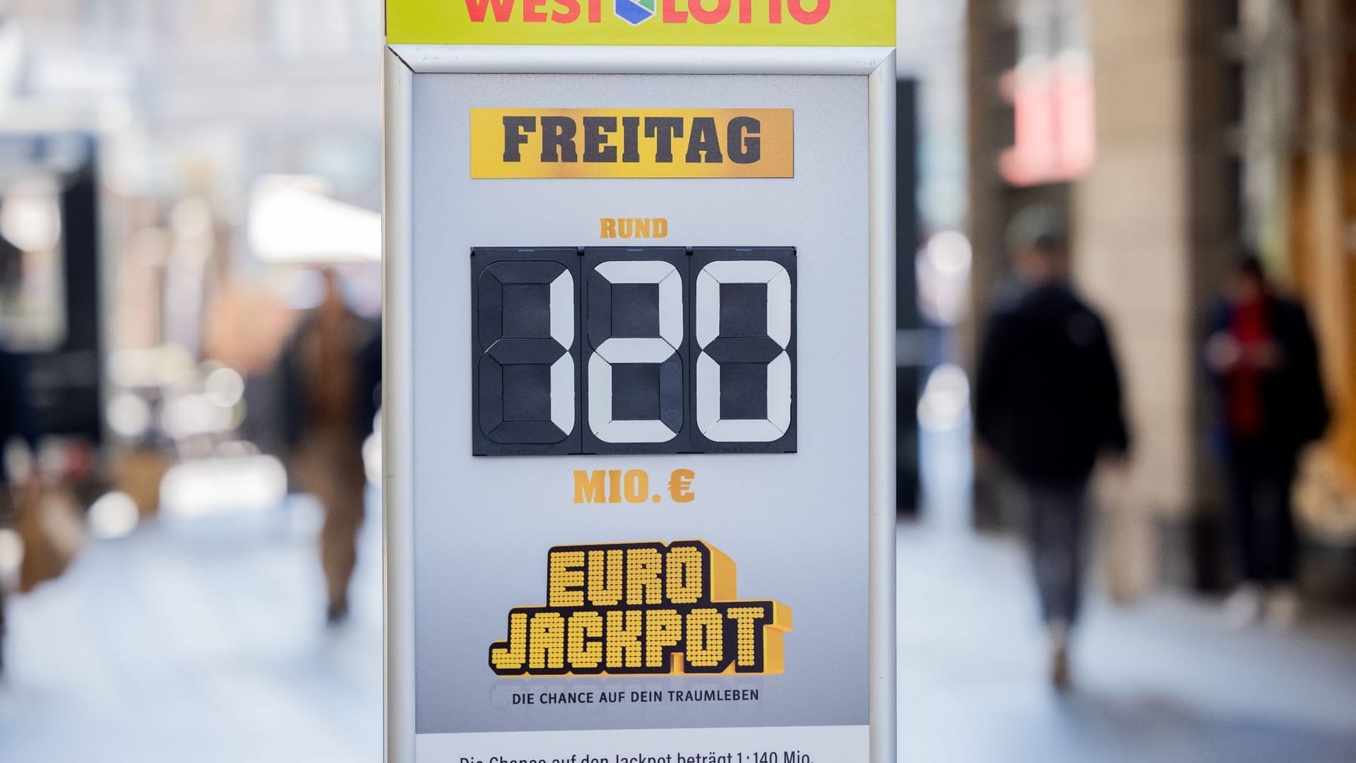 120 Millionen im Eurojackpot