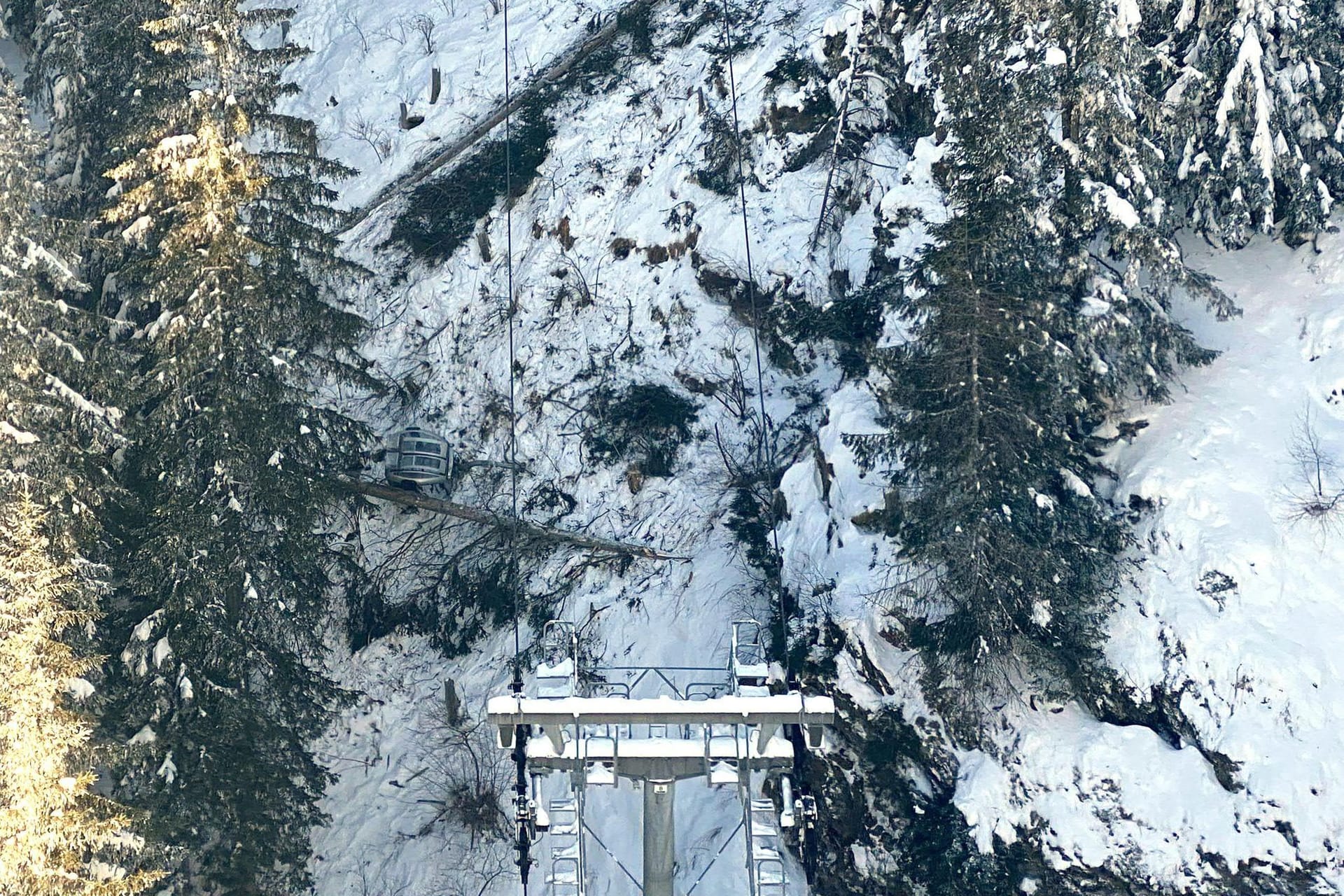 Gondelabsturz in Österreich