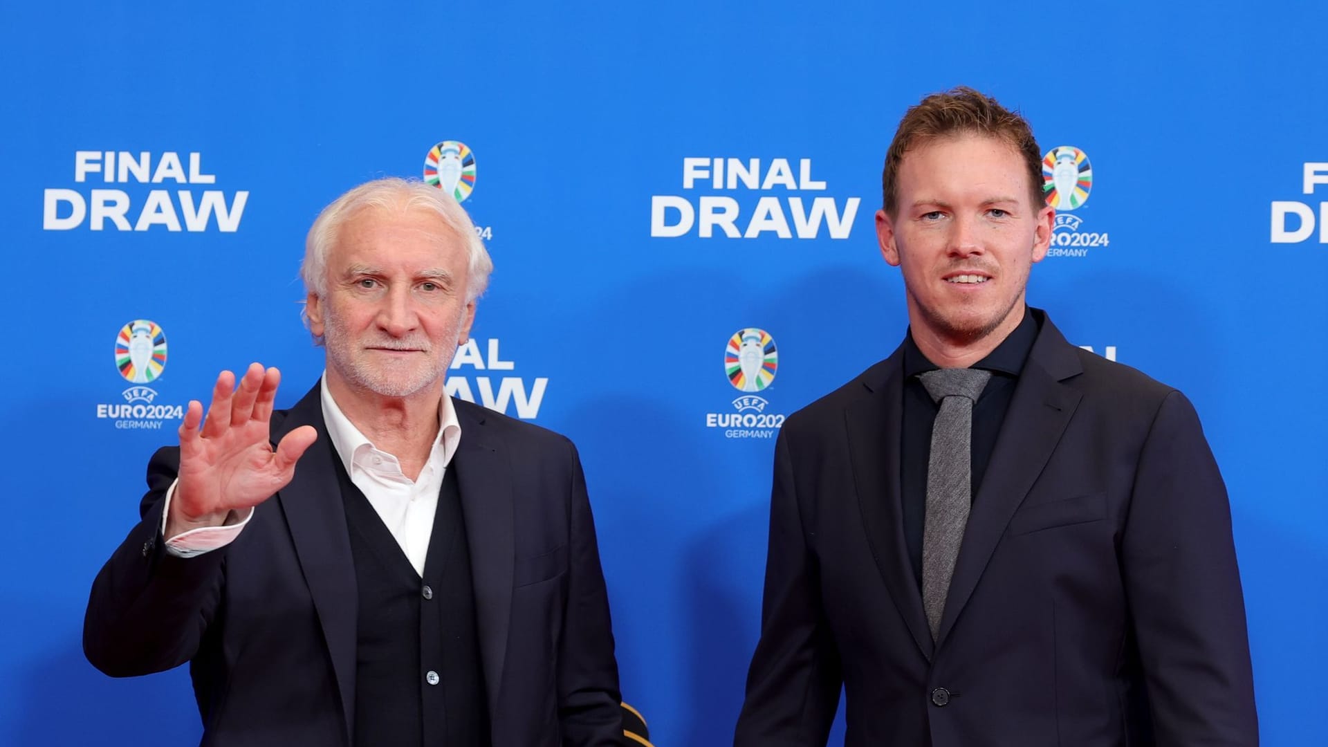 Völler (l) und Nagelsmann Völler (l) und Nagelsmann