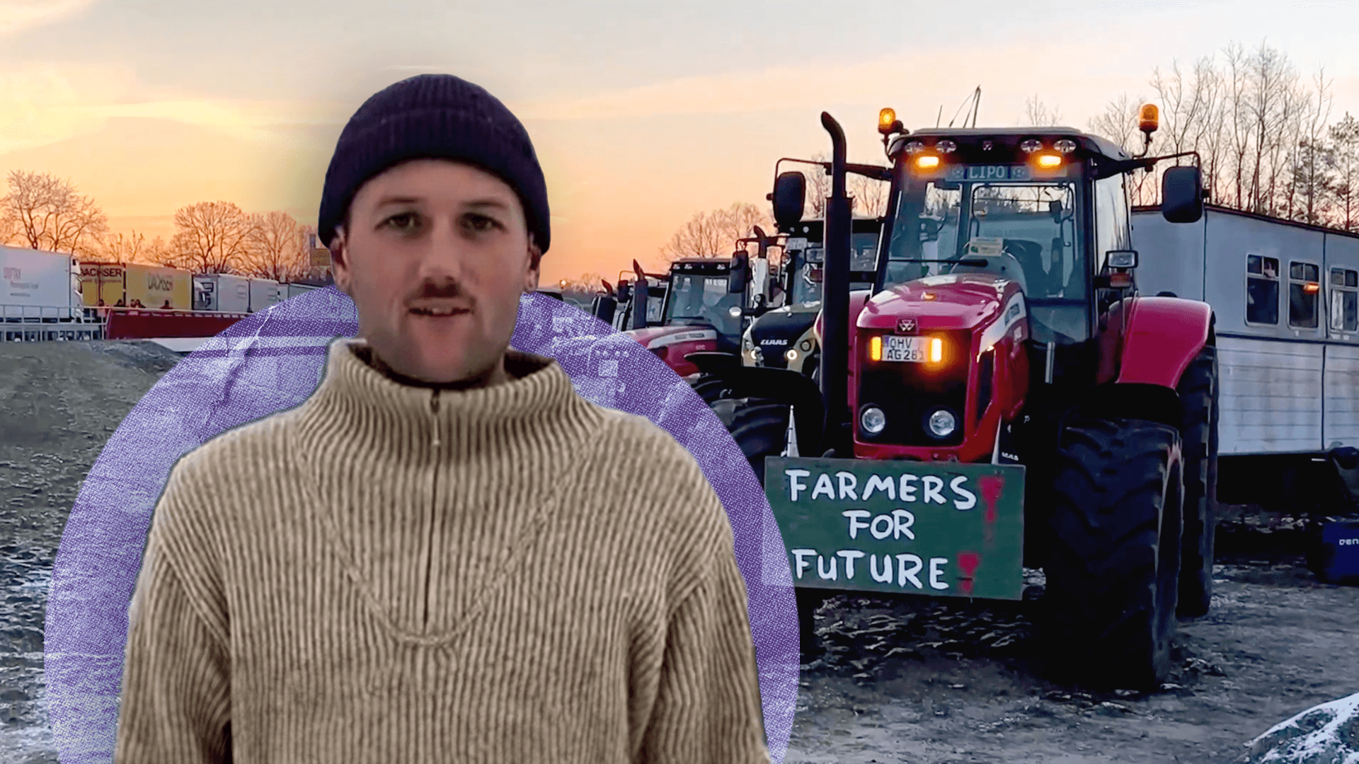 Bauernproteste: Junge Landwirte werden für klare Position im Netz gefeiert