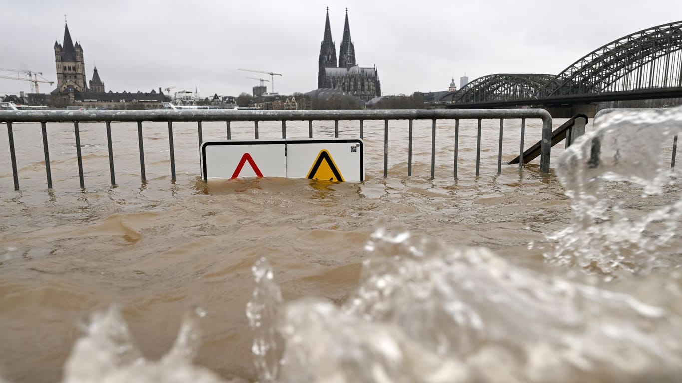 Hochwasser in Köln