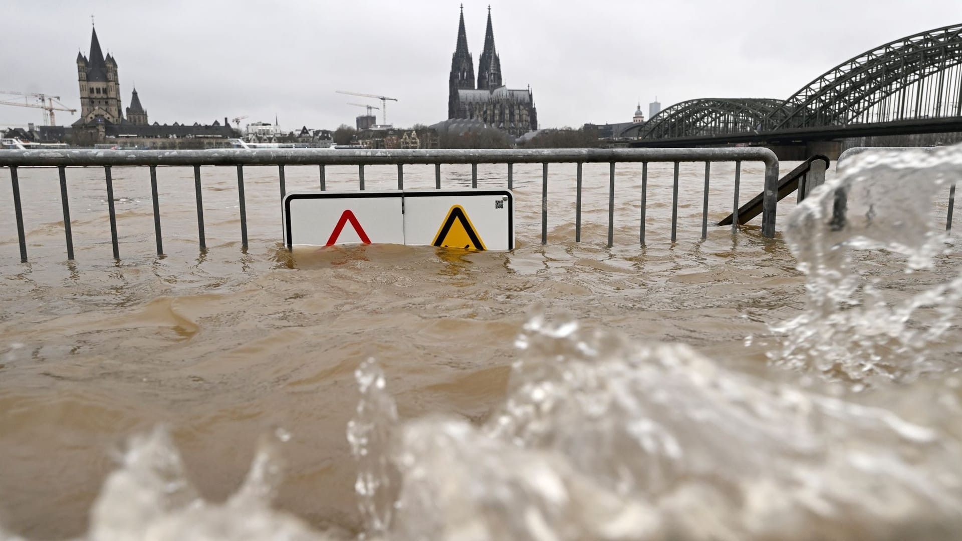 Hochwasser in Köln