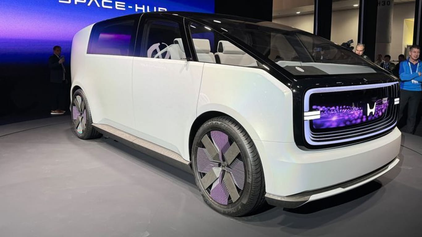 Bisher noch eine Studie: Die Produktion des Vans Space-Hub von Honda soll 2026 starten.